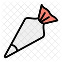 Pastry Bag Bakery Kitchen Icon