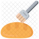 Pastry Brush Bread Baked Icon