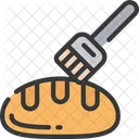 Pastry Brush Bread Baked Icon