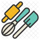Pastry Tools Rolling Icon