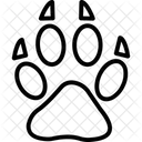 Pata de animal  Icono