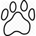 Pata de animal  Icono