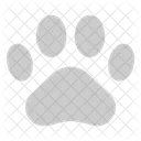 Pata Perro Gato Icono
