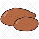 Patato Brown Coloredbeans Icon