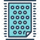 Patch Safety Embroidery Icon