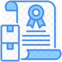 Patent Certificate Trademark Icon