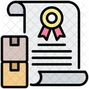 Patent Certificate Trademark Icon