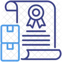 Patent Certificate Trademark Icon