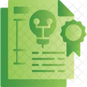 Patent Copyright Design Icon