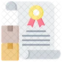Patente Certificado Marca Registrada Ícone