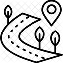 Path Trail Walkway Icon