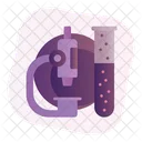 Pathology Laboratory Microscope Laboratory Test Icon