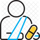 Patient Kranker Leidender Symbol