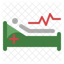 Patient Hospital Bed Ward Icon