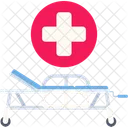 Patient Bed Wheel Icon