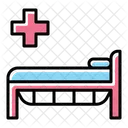 Patient Bed Hospital Bed Stretcher Icon