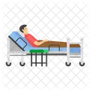 Patient Bed Medical Bed Hospital Bed Icon
