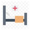 Patient Bed Clinic Icon
