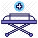 Patient Stretcher Hospital Icon