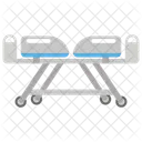 Patient Bed Stretcher Hospital Bed Icon