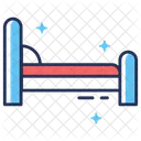 Patient Bed Hospital Bed Medical Stretcher Icon