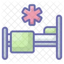 Patient Bed Bedroom Furniture Icon
