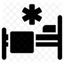 Patient Bed Bedroom Furniture Icon