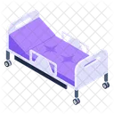 Hospital Bed Sickbed Patient Bed Icon