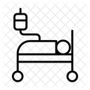 Patient Bed  Icon
