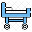Patient Bed Hospital Bed Stretcher Icon