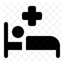 Patient Bed Hospital Inpatient Room Icon