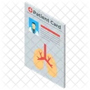 Patient Test Patient Card Medical Report Icon