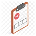 Patient Chart Clipboard Icon