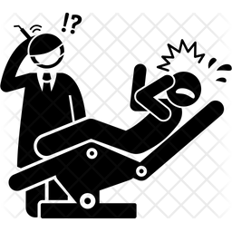 Patient fear Icon