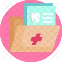 Healthcare Clinic Patients File Icon