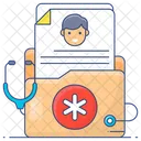 Medical Record Patient Record Patient File Icon