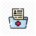 Patient Folder Medical Folder Medicine Icon