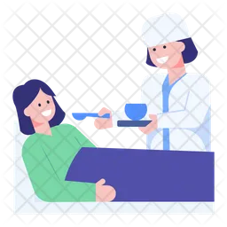 Patient Food  Icon