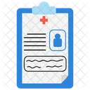 Patient health record  Icon