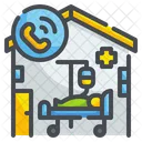 Patient House Bed Call Icon