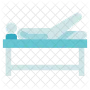 Physiotherapy Patient Therapy Bed Icon
