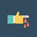 Finger Injury Bleeding Icon