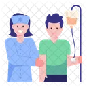 Patienteninfusion  Icon