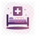 Patientenbett Krankenhausbett Bett Symbol