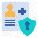 Daten Sicherheit Patient Symbol