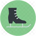 Patin Ski Glace Icon