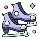 Patinar Sobre Hielo Zapato Calzado Icono