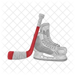 Patines de hockey  Icono