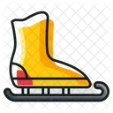 Patinaje Sobre Hielo Patines Para Hielo Patines En Linea Icono