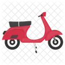 Scooter Scooty Vehiculo Icono